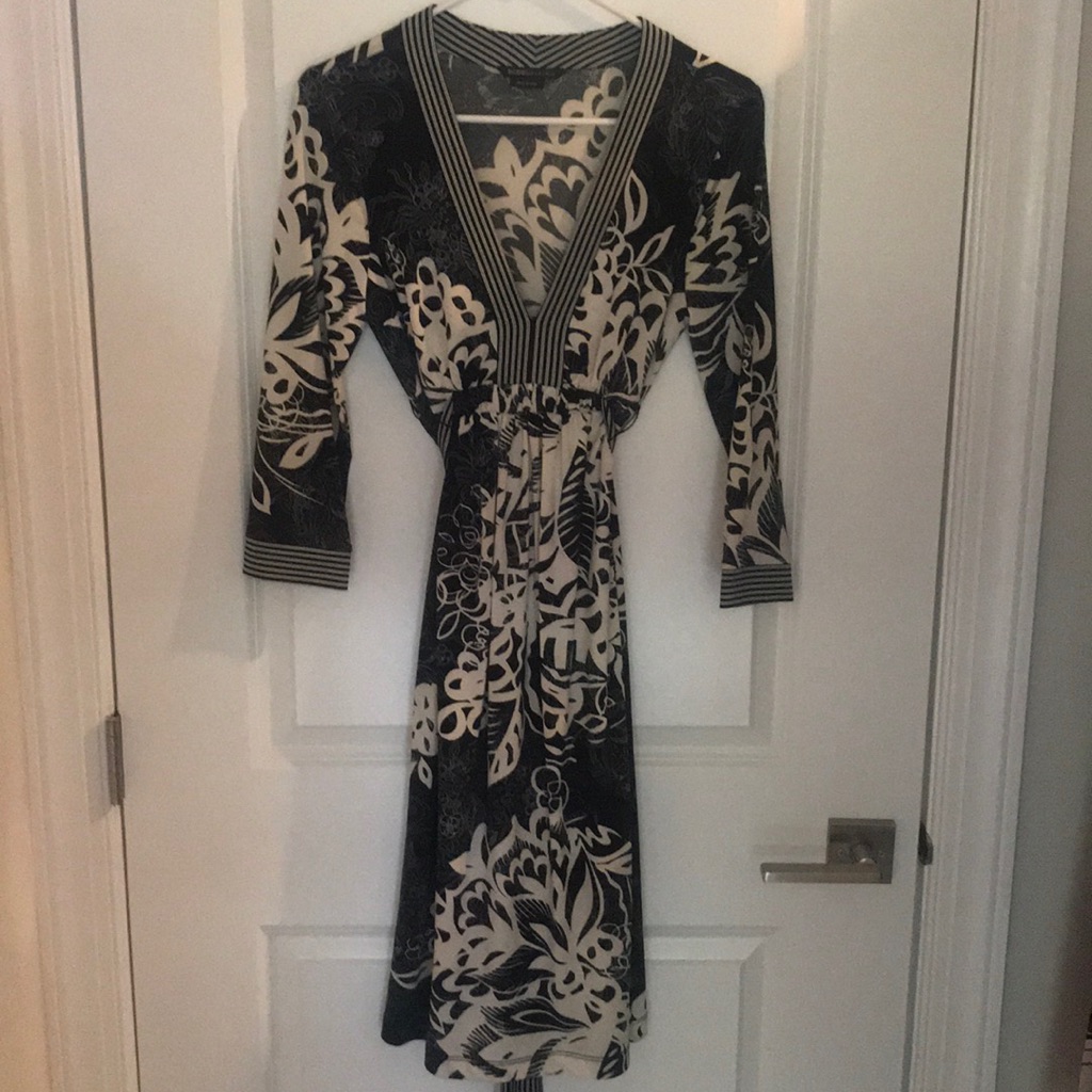 Bcbgmaxazria Wrap Dress Size Small (S)
